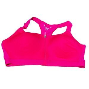 XERSION SPORTS Bra, Bright Pink XL